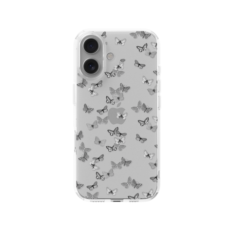 Minimalist Butterfly Clear Phone Case