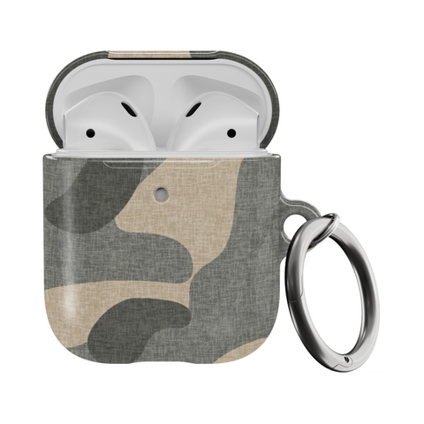 Textured Camo Print AirPods 1st/2nd Gen Case