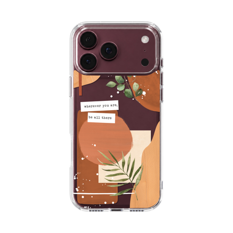 Abstract Design Clear Phone Case For iPhone 18 Pro & Max