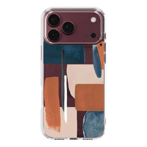 Abstract Design Clear Phone Case For iPhone 18 Pro & Max