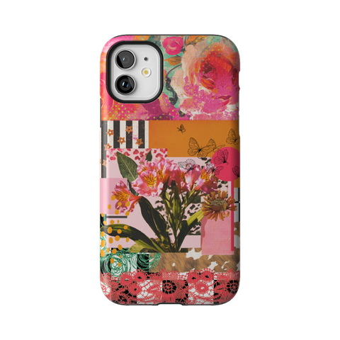Maximalist Bloom Collage Tough Phone Case for iPhone 11 - The Urban Flair