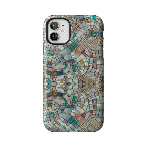 Mermaid Stained Glass Tough Phone Case for iPhone 11 - The Urban Flair
