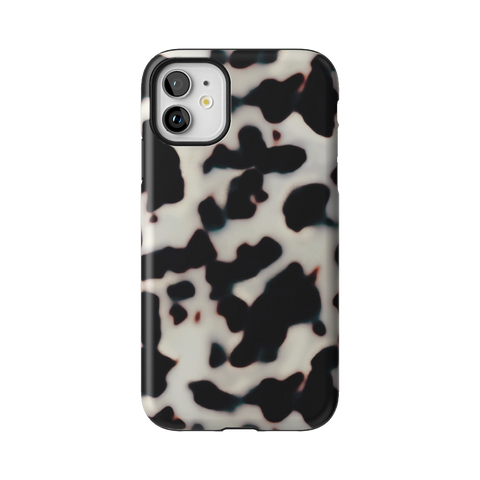Off White Tortoise Shell Print Tough Phone Case for iPhone 11 - The Urban Flair