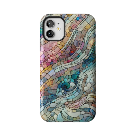 Pastel Stained Glass Tough Phone Case for iPhone 11 - The Urban Flair