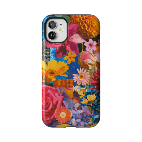Summer Flower Collage Tough Phone Case for iPhone 11 - The Urban Flair