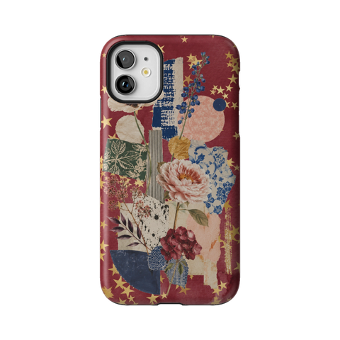 Rustic Botanical Collage Tough Phone Case for iPhone 11 - The Urban Flair