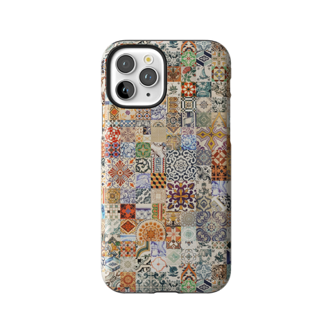 Real Portuguese Tiles Tough Phone Case for iPhone 11 Pro - The Urban Flair