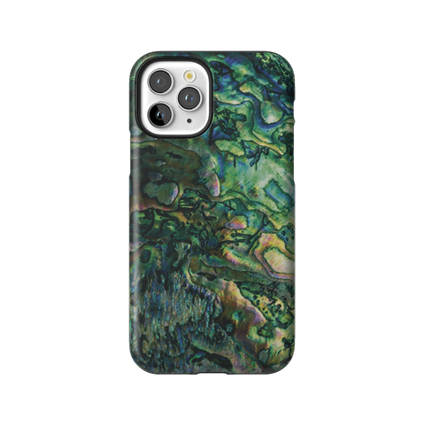 Green Abalone Shell Tough Phone Case for iPhone 11 Pro - The Urban Flair