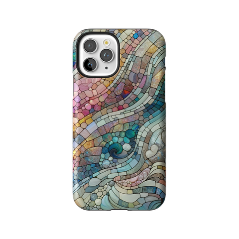 Pastel Stained Glass Tough Phone Case for iPhone 11 Pro - The Urban Flair