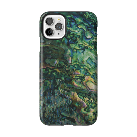 Green Abalone Shell Tough Phone Case for iPhone 11 Pro Max - The Urban Flair