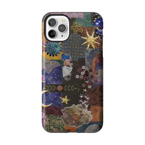 Whimsy Mixed Media Collage Tough Phone Case for iPhone 11 Pro Max - The Urban Flair