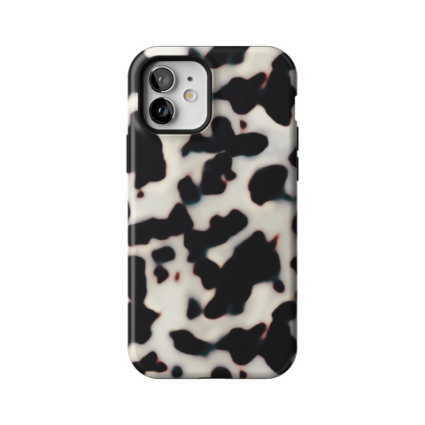 Off White Tortoise Shell Print Tough Phone Case for iPhone 12 - The Urban Flair