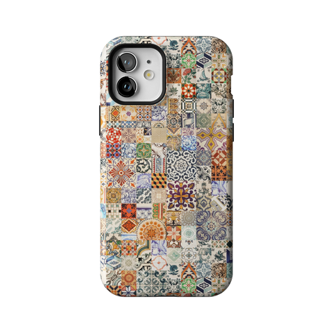 Real Portuguese Tiles Tough Phone Case for iPhone 12 - The Urban Flair