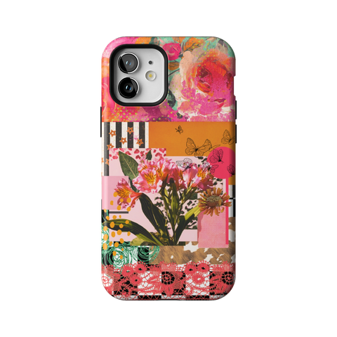 Maximalist Bloom Collage Tough Phone Case for iPhone 12 - The Urban Flair