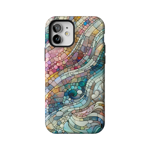 Pastel Stained Glass Tough Phone Case for Pixel 8 - The Urban Flair