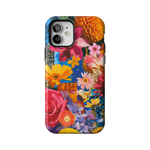 Summer Flower Collage Tough Phone Case for iPhone 12 - The Urban Flair