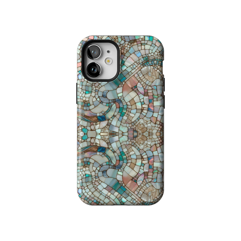 Mermaid Stained Glass Tough Phone Case for iPhone 12 Mini - The Urban Flair