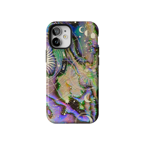Abalone Zodiac Tough Phone Case for iPhone 12 Mini - The Urban Flair