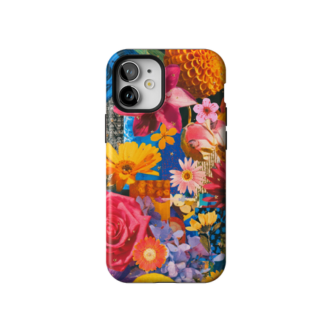 Summer Flower Collage Tough Phone Case for iPhone 12 Mini - The Urban Flair