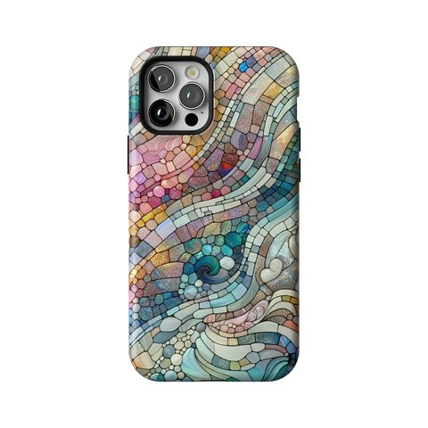 Pastel Stained Glass Tough Phone Case for Pixel 8 Pro - The Urban Flair