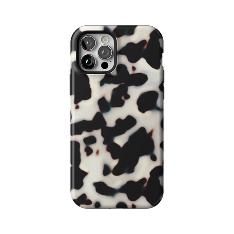 Off White Tortoise Shell Print Tough Phone Case for iPhone 12 Pro - The Urban Flair