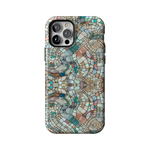 Mermaid Stained Glass Tough Phone Case for iPhone 12 Pro - The Urban Flair