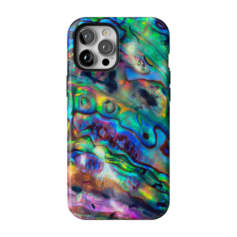 Abalone Shell Tough Phone Case for iPhone 12 Pro Max - The Urban Flair