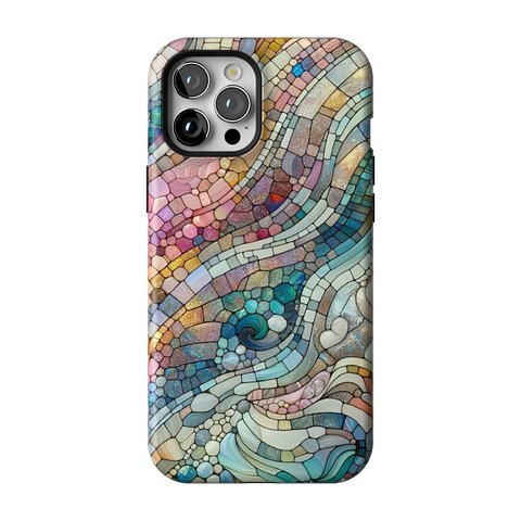 Pastel Stained Glass Tough Phone Case for Pixel 9 - The Urban Flair