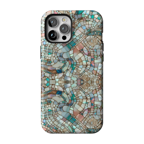Mermaid Stained Glass Tough Phone Case for iPhone 12 Pro Max - The Urban Flair