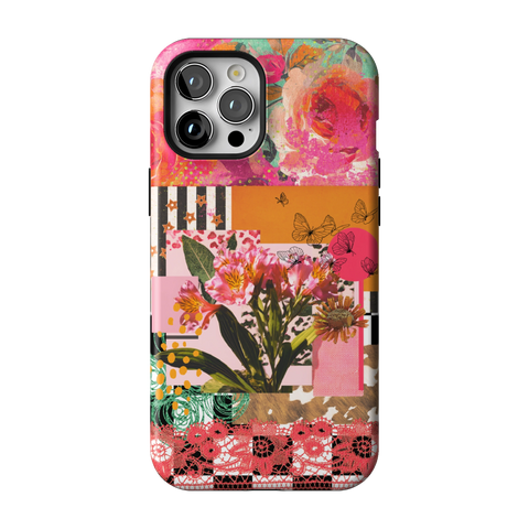 Maximalist Bloom Collage Tough Phone Case for iPhone 12 Pro Max - The Urban Flair