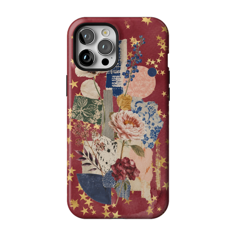 Rustic Botanical Collage Tough Phone Case for iPhone 12 Pro Max - The Urban Flair