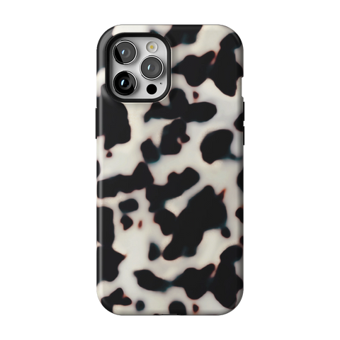 Off White Tortoise Shell Print Tough Phone Case for iPhone 12 Pro Max - The Urban Flair