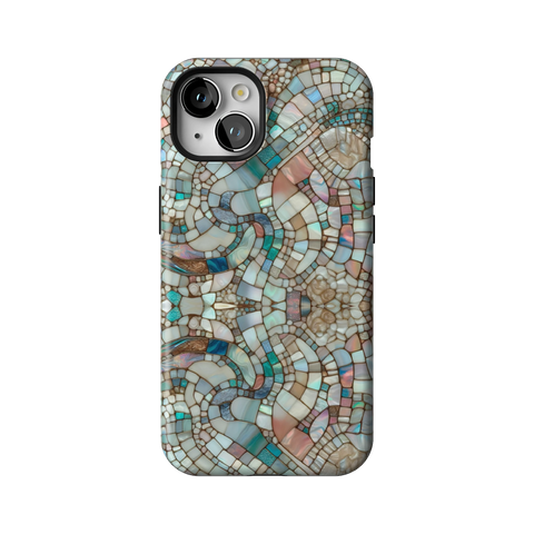 Mermaid Stained Glass Tough Phone Case for iPhone 13 - The Urban Flair