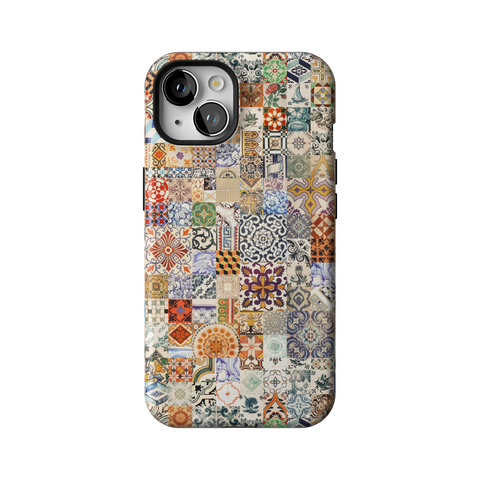 Real Portuguese Tiles Tough Phone Case for iPhone 13 - The Urban Flair