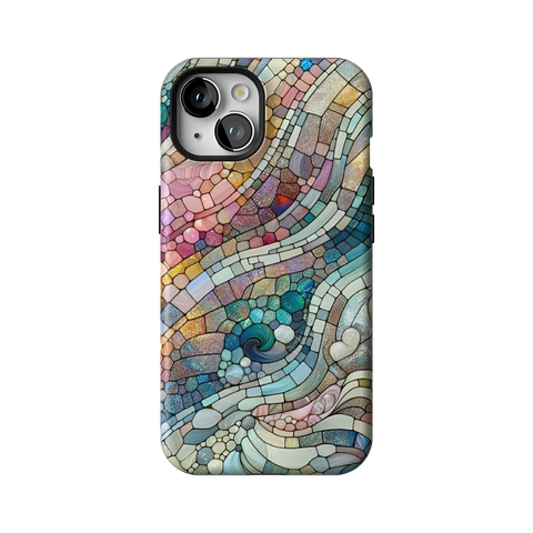 Pastel Stained Glass Tough Phone Case for Pixel 10 Pro - The Urban Flair
