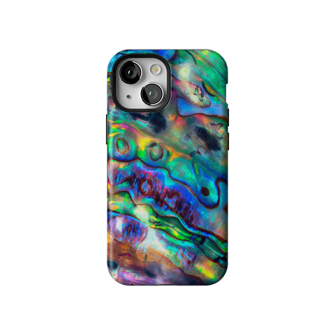 Abalone Shell Tough Phone Case for iPhone 13 Mini - The Urban Flair