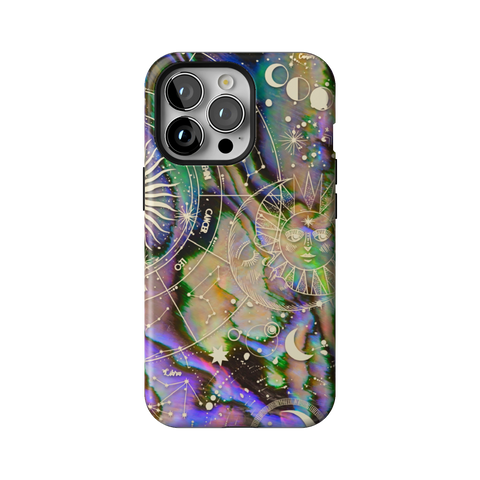 Abalone Zodiac Tough Phone Case for iPhone 13 Pro - The Urban Flair