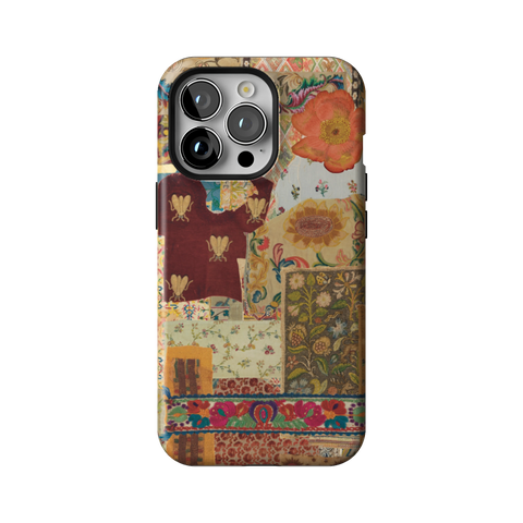 Mixed Media Boho Tough Phone Case for iPhone 13 Pro - The Urban Flair