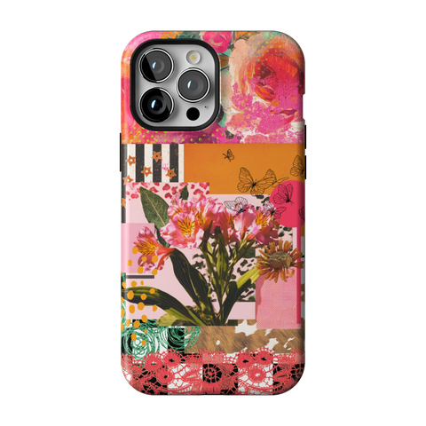 Maximalist Bloom Collage Tough Phone Case for iPhone 13 Pro Max - The Urban Flair