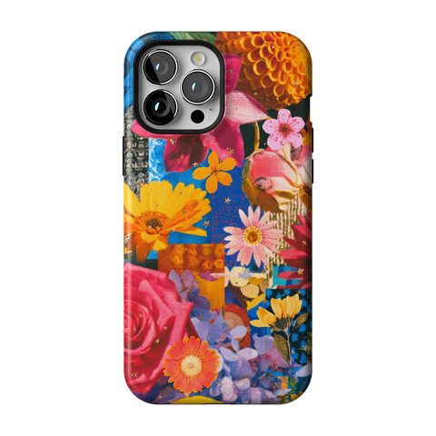 Summer Flower Collage Tough Phone Case for iPhone 13 Pro Max - The Urban Flair