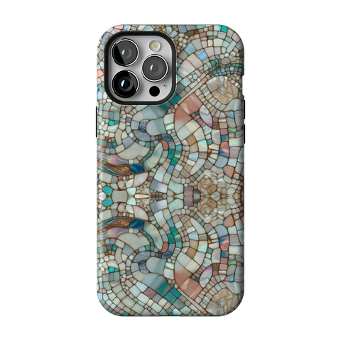 Mermaid Stained Glass Tough Phone Case for iPhone 13 Pro Max - The Urban Flair