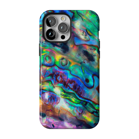 Abalone Shell Tough Phone Case for iPhone 13 Pro Max - The Urban Flair