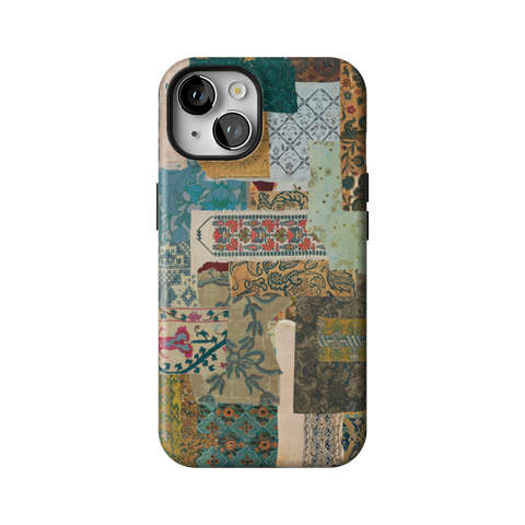 Boho Mixed Media Tough Phone Case for iPhone 14 - The Urban Flair