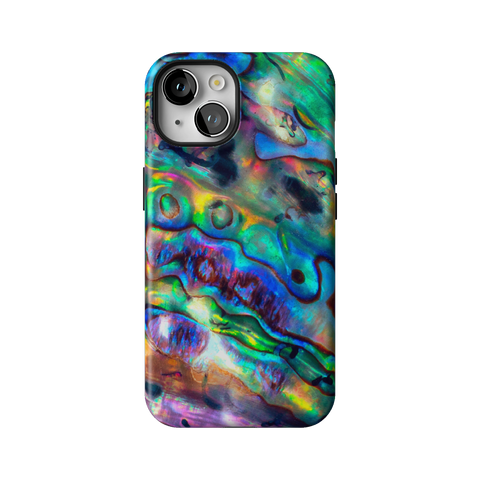 Abalone Shell Tough Phone Case for iPhone 14 - The Urban Flair