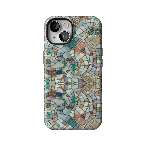 Mermaid Stained Glass Tough Phone Case for iPhone 14 - The Urban Flair