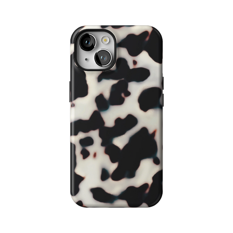 Off White Tortoise Shell Print Tough Phone Case for iPhone 14 - The Urban Flair