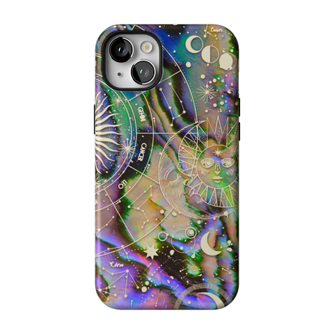 Abalone Zodiac Tough Phone Case for iPhone 14 Plus - The Urban Flair