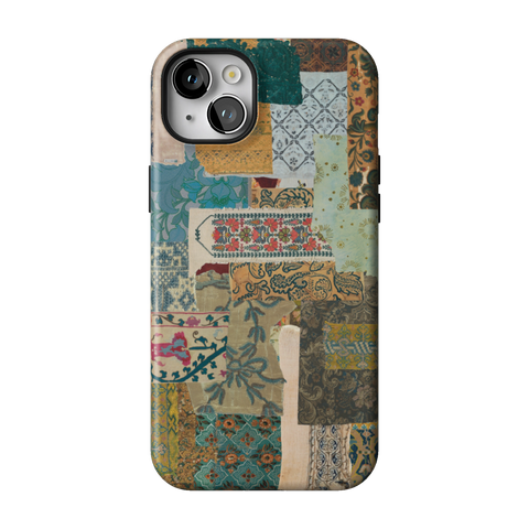 Boho Mixed Media Tough Phone Case for iPhone 14 Plus - The Urban Flair