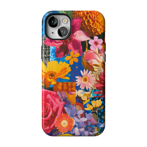 Summer Flower Collage Tough Phone Case for iPhone 14 Plus - The Urban Flair