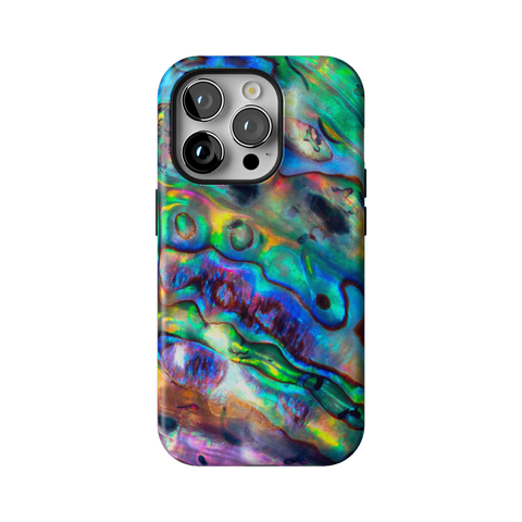 Abalone Shell Tough Phone Case for iPhone 14 Pro - The Urban Flair